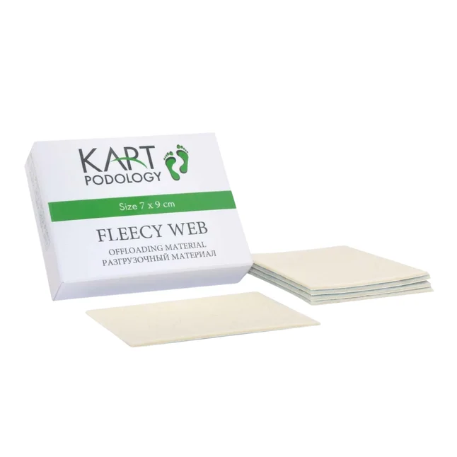 Feltro Podologia Semicompresso Fleecy Web
