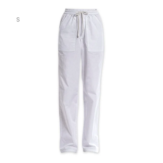 Pantalone Per Estetiste e Podotecniche Con Elastico In Vita e Due Tasche - S