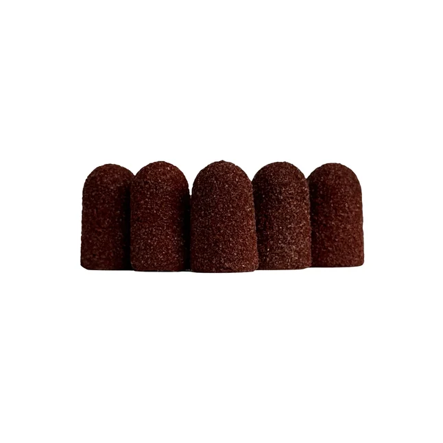 Cappucci Abrasivi Monouso Per Pedicure, 7 mm, 80 Grit