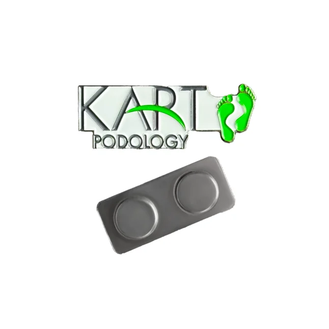 Spilla Magnetica Con logo KART PODOLOGY